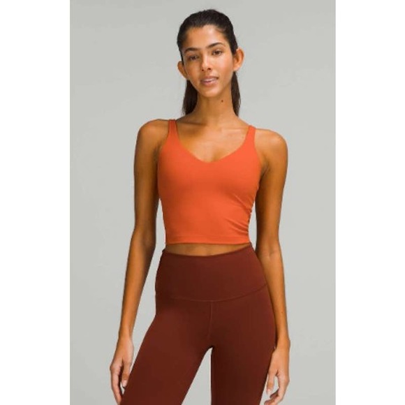 lululemon athletica Tops - Lululemon Align Tank Top in Canyon Orange Sz. 8